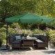 Plonos Parasol ogrodowy składany 6 segmentowy 350 cm z pokrowcem PL-880 11