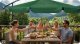 Plonos Parasol ogrodowy składany 6 segmentowy 350 cm z pokrowcem PL-880 9