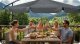 Plonos Parasol ogrodowy składany 6 segmentowy 350 cm z pokrowcem PL-880 9