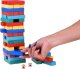 Gra JENGA - chwiejąca się wieża Kolorowe klocki z drewna GR0627 EDUKAMP 5