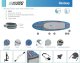 Bestway Zestaw Deska SUP z oparciem Hydro-Force 2w1 305cmx84cmx15cm 6532B EDUKAMP 13