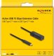 Kabel USB Delock USB-C - USB-C 5 m Czarny (80028) 2
