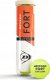 Tennis balls DUNLOP FORT CLAY COURT Premium 4-tube ITF 1