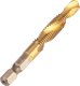 Wiertło gwintujące HSS TiN, M8x1,25 mm, Hex 2
