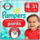 Pampers Premium Protection 4, 9-15 kg, 31 szt. 1