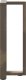 vidaXL Nogi do stołu konsolowego, 2 szt., 38x25x(72-73) cm, stal 5
