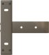 vidaXL Nogi do stołu konsolowego, 2 szt., 38x25x(72-73) cm, stal 7