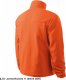 Jacket 501 - ADLER - Polar męski, 280 g/m2, 100% poliester - pomarańczowy 11 (brand label) M 3