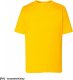 T-shirt JHK TSRK 150 - dziecięca/młodzieżowa z krótkim rękawem wzmocniony lycrą ściągacz, 100% bawełna, 155g - złoty. 3-4 42