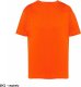 T-shirt JHK TSRK 150 - dziecięca/młodzieżowa z krótkim rękawem wzmocniony lycrą ściągacz, 100% bawełna, 155g - złoty. 3-4 75