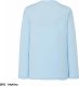 T-shirt KID LS JHK TSRK 150 - dziecięca/młodzieżowa z długim rękawem wzmocniony lycrą ściągacz, 100% bawełna, 150-155g - biały. 9-11 14
