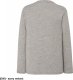 T-shirt KID LS JHK TSRK 150 - dziecięca/młodzieżowa z długim rękawem wzmocniony lycrą ściągacz, 100% bawełna, 150-155g - biały. 9-11 2