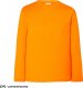 T-shirt KID LS JHK TSRK 150 - dziecięca/młodzieżowa z długim rękawem wzmocniony lycrą ściągacz, 100% bawełna, 150-155g - biały. 9-11 22