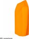 T-shirt KID LS JHK TSRK 150 - dziecięca/młodzieżowa z długim rękawem wzmocniony lycrą ściągacz, 100% bawełna, 150-155g - biały. 9-11 24