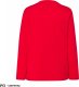 T-shirt KID LS JHK TSRK 150 - dziecięca/młodzieżowa z długim rękawem wzmocniony lycrą ściągacz, 100% bawełna, 150-155g - biały. 9-11 8