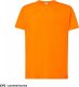 TSOCEAN - T-shirt męski z krótkim rękawem - pomarańczowy M 1