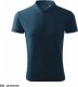 Pique Polo Free - ADLER - Pique Polo Free - Koszulka polo męska, 200 g/m2, 65 % bawełna, 35 % poliester, 85 % bawełna, 15 % - granatowy L 1