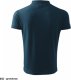Pique Polo Free - ADLER - Pique Polo Free - Koszulka polo męska, 200 g/m2, 65 % bawełna, 35 % poliester, 85 % bawełna, 15 % - granatowy L 2