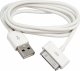 QIKtech Kabel 30 pin USB do iPhone 4 4S 3GS 3G 3 iPod iPad 2 3 1m (biały) 3