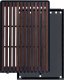 Lian Li DAN Cases A3-mATX Wood Edition Front Panel - Walnuss, schwarz 1