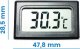 TERMOMETR ELEKTRONICZNY PANELOWY -50+110 sonda 5m 1