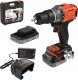 Black&Decker Akku-Schlagbohrschr. 18V 2x2Ah. Kof BCD383D2XK 1