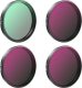 ZESTAW 4X FILTRY DO DJI OSMO ACTION 3, 4, 5 PRO - CPL / ND16 / ND32 / ND64 1