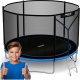 NeoSport Trampolina ogrodowa 6ft/183cm z siatką zewnętrzną i drabinką 1