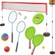 Zestaw sportowy 5w1 badminton koszykówka siatkówka tenis frisbee Kik Sp. z o. o. Sp. k. 1