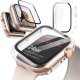 Obudowa ochronna z szkłem Alogy Protector Case 2w1 nakładka etui do Apple Watch 10 42mm Przezroczysta 12