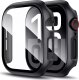 Obudowa ochronna z szkłem Alogy Protector Case 2w1 nakładka etui do Apple Watch 10 42mm Czarna 1
