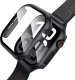 Obudowa ochronna z szkłem Alogy Protector Case 2w1 nakładka etui do Apple Watch 10 42mm Czarna 11
