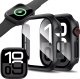 Obudowa ochronna z szkłem Alogy Protector Case 2w1 nakładka etui do Apple Watch 10 42mm Czarna 12