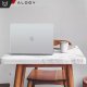 Etui do Apple Macbook Air 13.6 - M2/M3 2022/2023/2024/2025 Alogy AirGuard Elastyczna obudowa Matowa Przezroczysta Biel 12