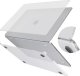 Etui do Apple Macbook Air 13.6 - M2/M3 2022/2023/2024/2025 Alogy AirGuard Elastyczna obudowa Matowa Przezroczysta Biel 14