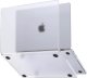 Etui do Apple Macbook Air 13.6 - M2/M3 2022/2023/2024/2025 Alogy AirGuard Elastyczna obudowa Matowa Przezroczysta Biel 15