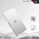 Etui do Apple Macbook Air 13.6 - M2/M3 2022/2023/2024/2025 Alogy AirGuard Elastyczna obudowa Matowa Przezroczysta Biel 4