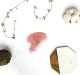 Kamień Gua Sha do masażu i relaksu - różowy kwarc 4