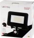 Lauko sviestuvas su judesio davikliu LED 50W neutraliai balta 230Vac, 5000lm, IP65, juodas, PHOTON, LED LINE 2