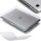 Etui ochronne do Apple Macbook Pro 16 - M1/M2/M3/M4 2021-2024 2025 Alogy AirGuard Elastyczna obudowa Matowa Przezroczysta Biel 1