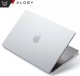 Etui ochronne do Apple Macbook Pro 16 - M1/M2/M3/M4 2021-2024 2025 Alogy AirGuard Elastyczna obudowa Matowa Przezroczysta Biel 13