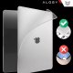 Etui ochronne do Apple Macbook Pro 16 - M1/M2/M3/M4 2021-2024 2025 Alogy AirGuard Elastyczna obudowa Matowa Przezroczysta Biel 3