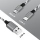 Kabel USB LogiLink USB-A - microUSB + USB-C 1.2 m Szary (CU0202) 7