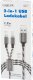 Kabel USB LogiLink USB-A - microUSB + USB-C 1.2 m Szary (CU0202) 8