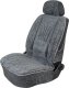 Mata pokrowiec uniwersalny ergonomiczny na fotel XL welur szary 1