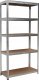 Regał magazynowy metalowy 2w1, 5 półek 180x90x40 cm 5