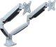UCHWYT BIURKOWY GAZOWY DO 2 MONITORÓW LED/LCD 17-35" L-36HD ART 1-15kg 1xUSB-A 1xUSB-C 3.0 HEAVY DUTY 5