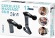PLATINET MASSAGE GUN PISTOLET WIBRACYJNY DO MASAŻU 1500 mAh 2400-3200 rpm 4 tips belt [45974] 3