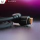 Kabel HDMI 2.1 Alogy 5m 4K 8K PREMIUM MIEDŹ ULTRA High Speed 60Hz 48GBps Czarny 15