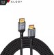 Kabel HDMI 2.1 Alogy 5m 4K 8K PREMIUM MIEDŹ ULTRA High Speed 60Hz 48GBps Czarny 19